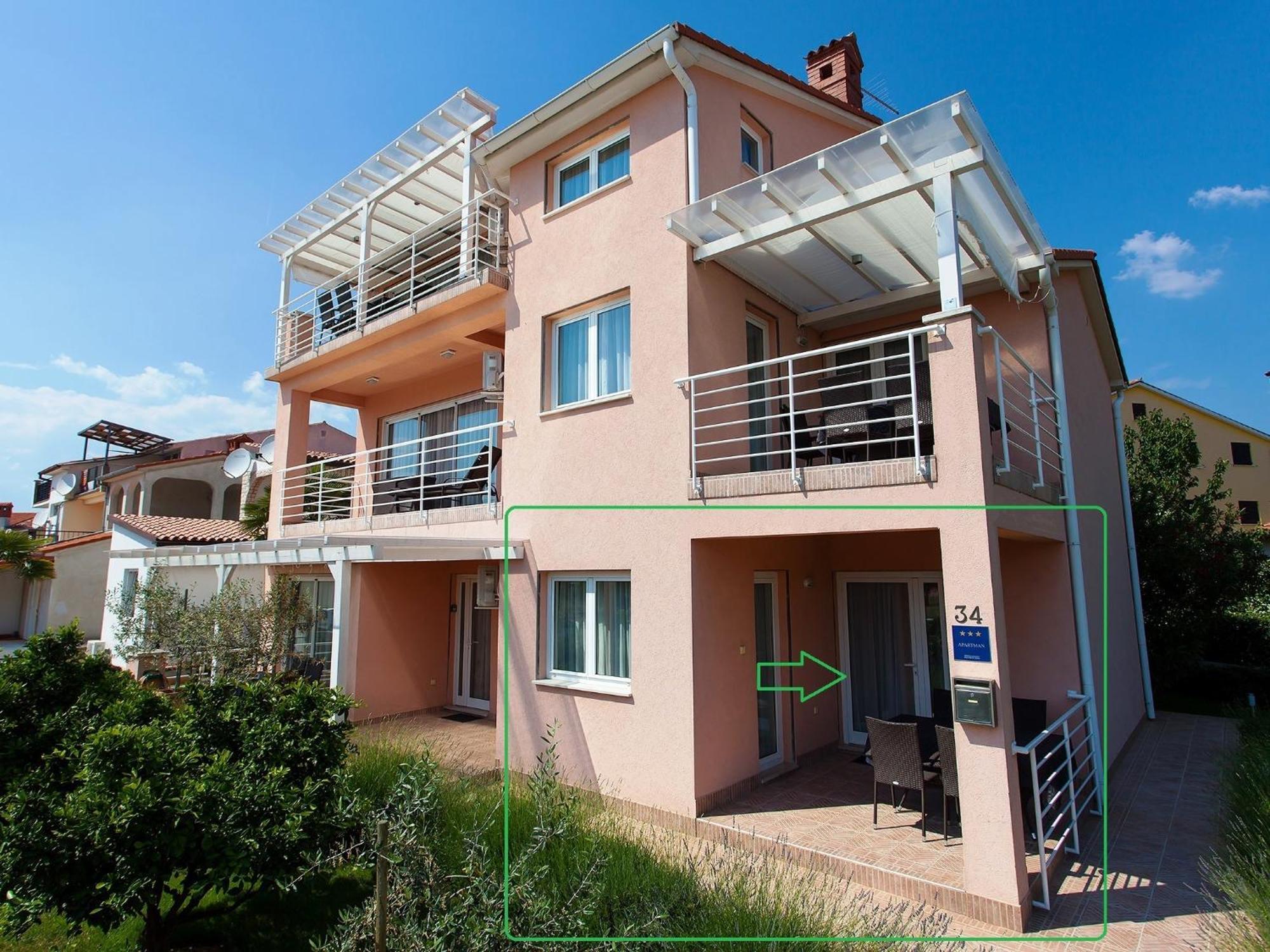 פאז'אנה Apartments Villa Brioni I חדר תמונה