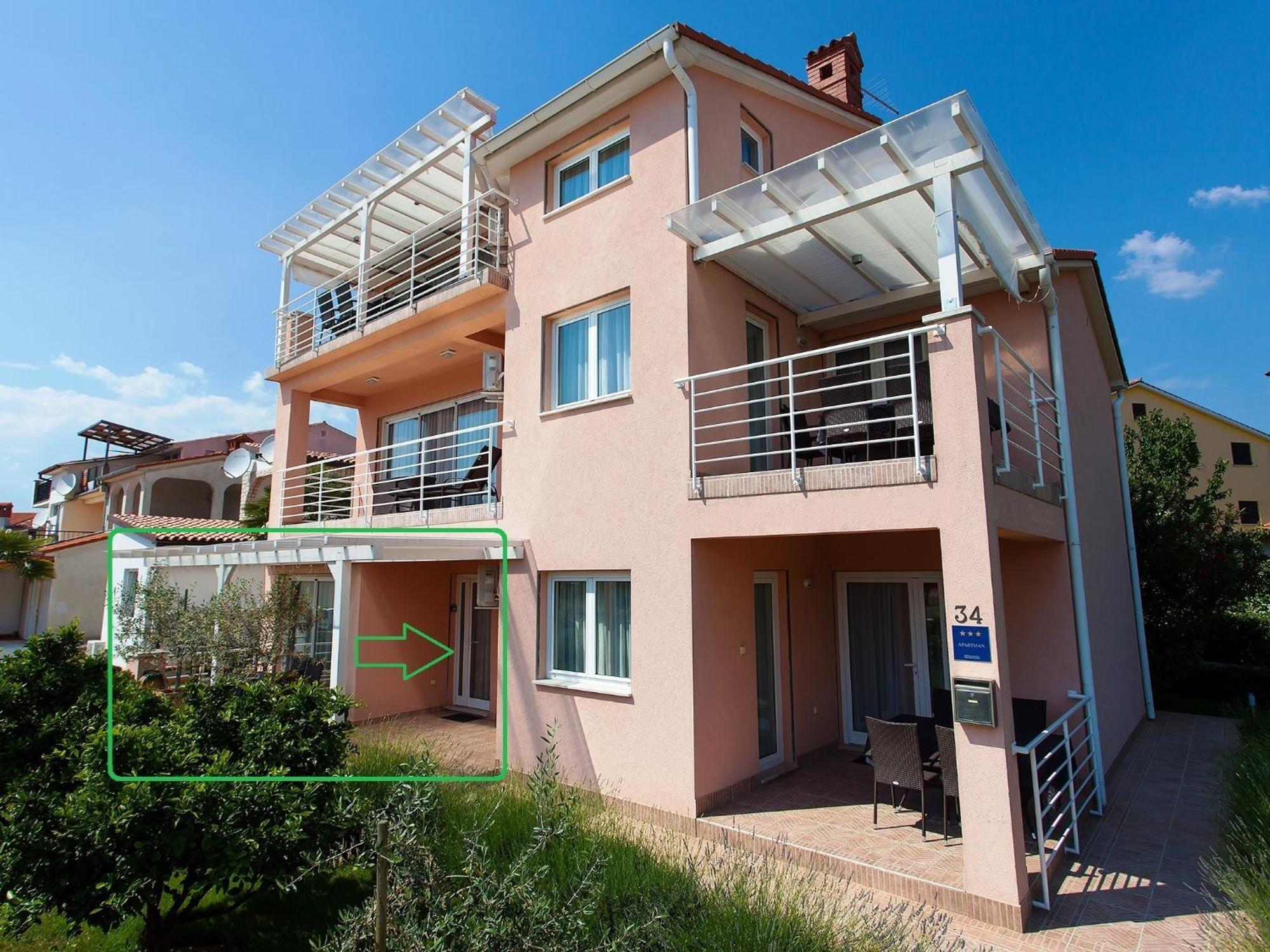 פאז'אנה Apartments Villa Brioni I חדר תמונה